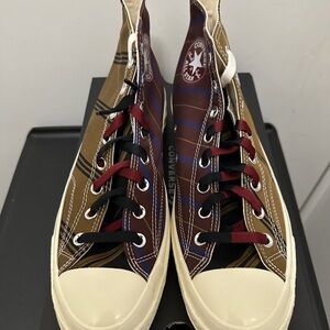Converse Chuck Taylor All Star HI Tan/Burgundy/Black